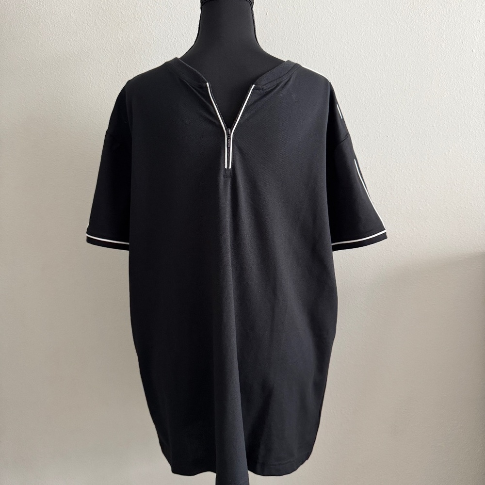 Kenneth Cole Men's XL quarter zip short sleeve shirt